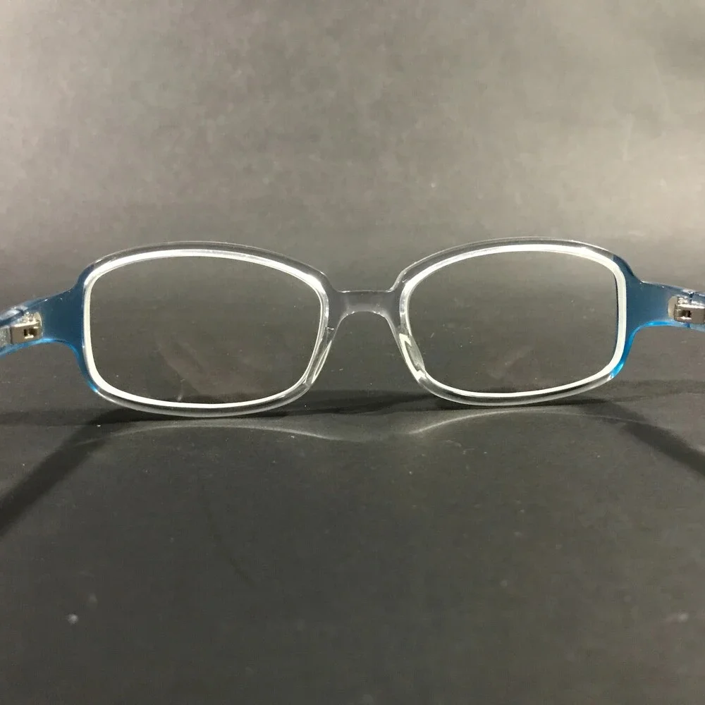 Paul Smith Eyeglasses Frames PS-421 CRY/AQ Blue Clear Rectangular 49-16-135